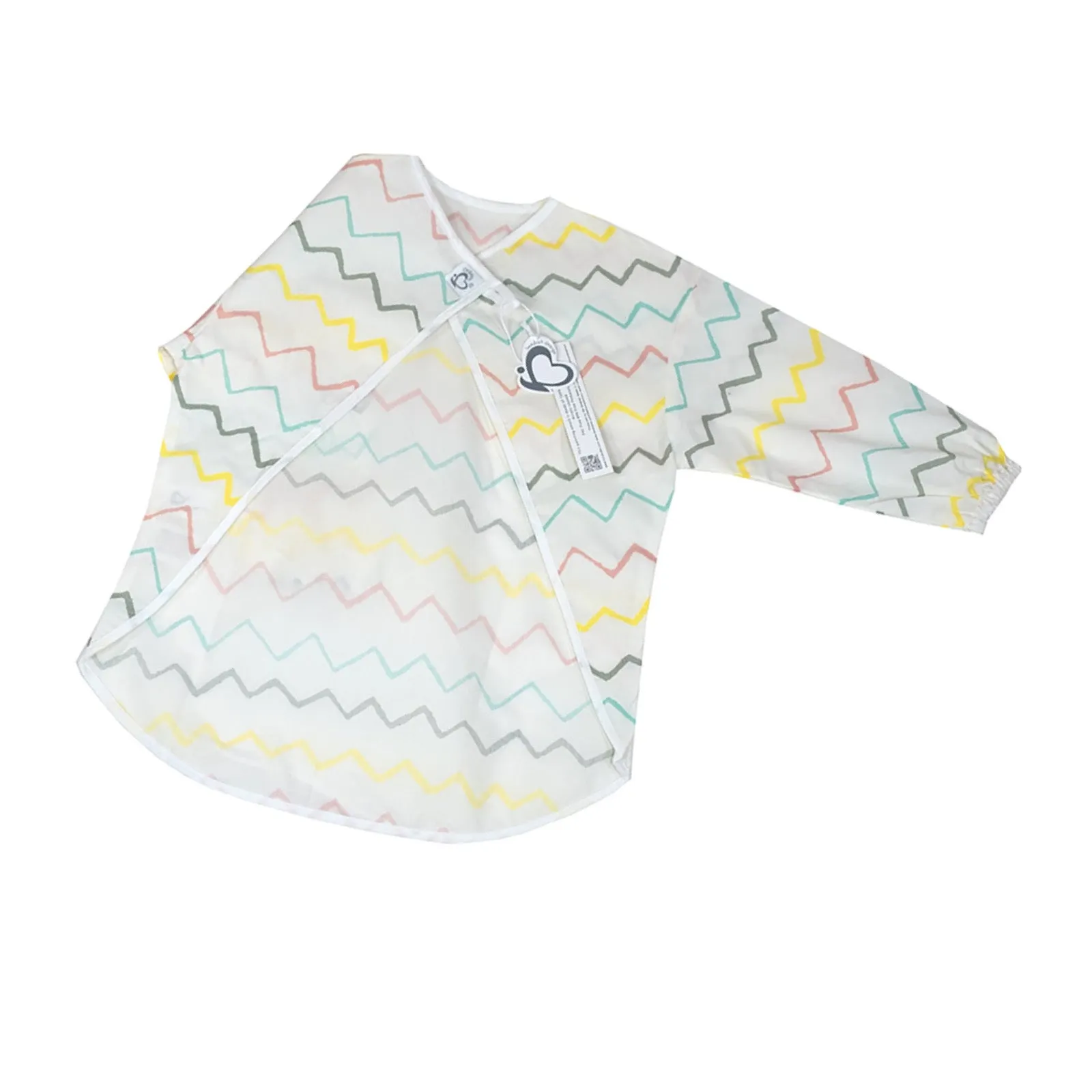 Acrylic Coated Painting Apron - Crayon - Pink