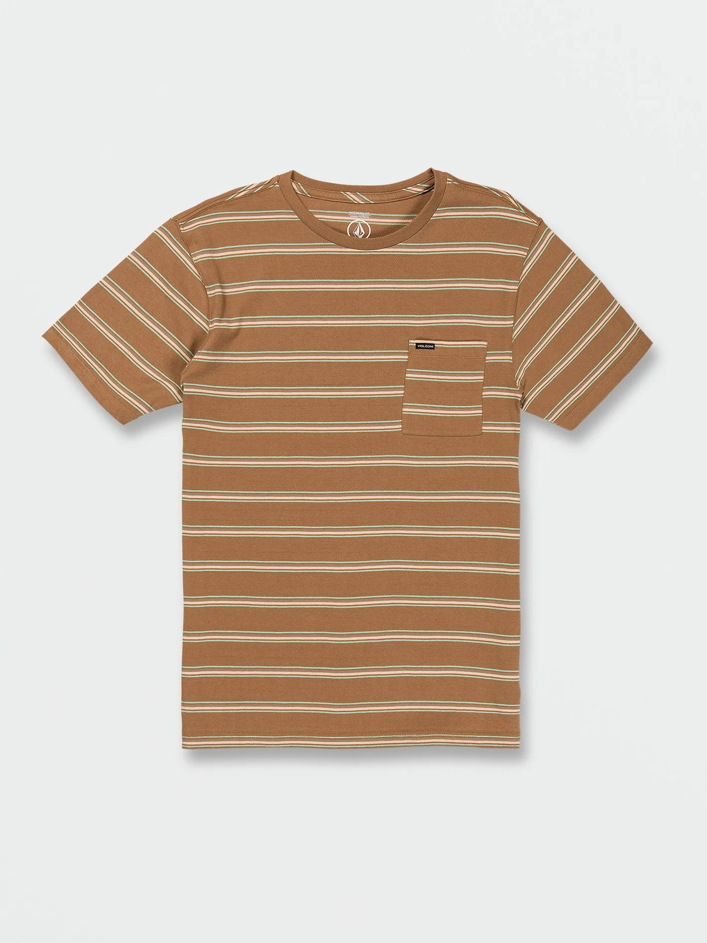 Ayers Crew Short Sleeve Shirt - Tobacco