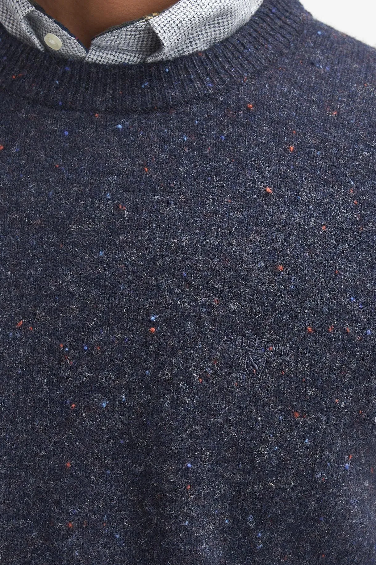 Barbour Sweater Tainsbury Crew neck in Navy MKN1575NY91