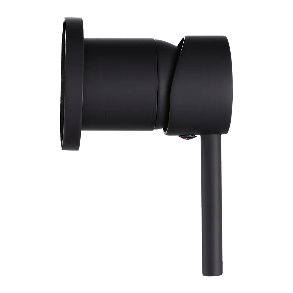 Black Solid Brass Shower Bath Mixer Tap, WaterMark Certified