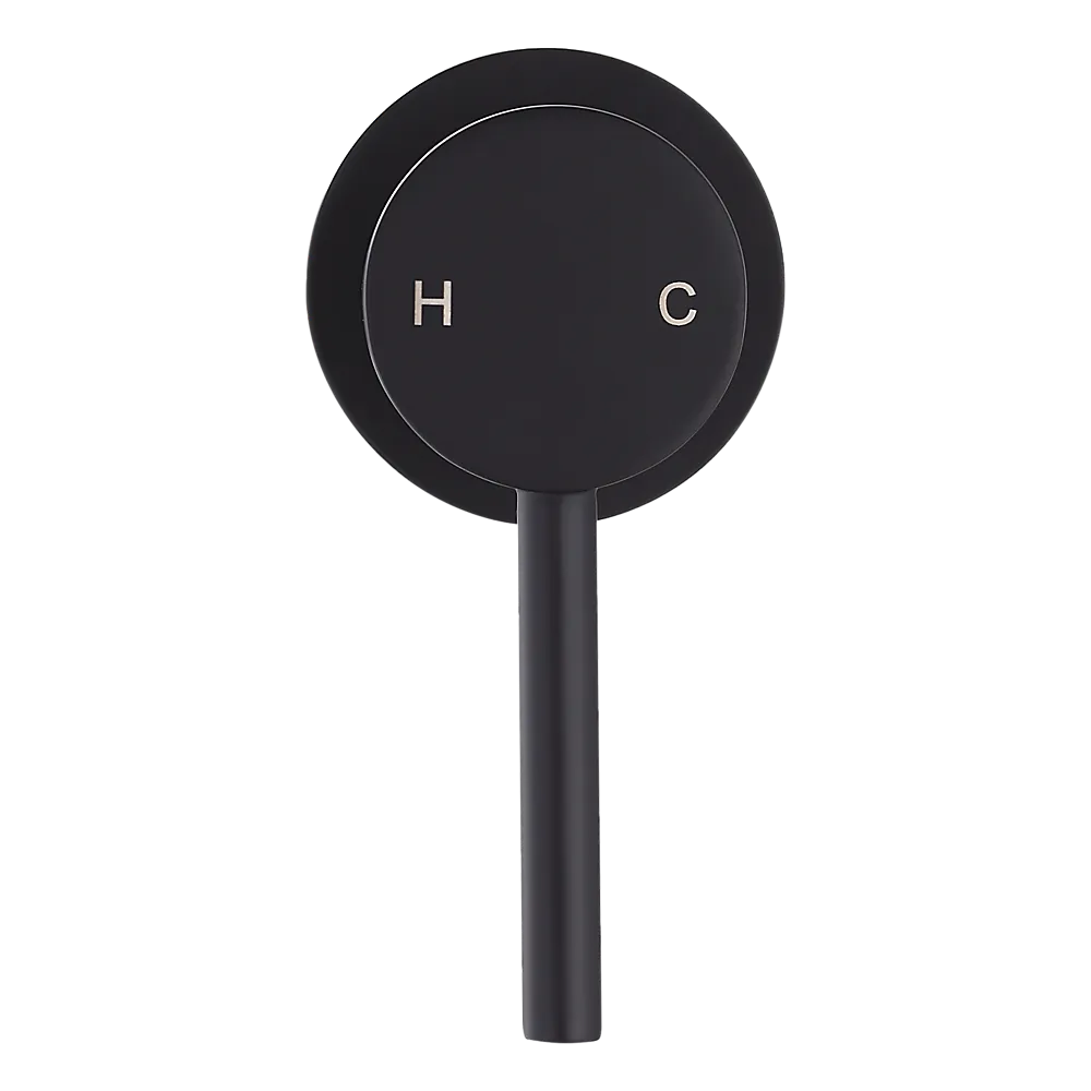 Black Solid Brass Shower Bath Mixer Tap, WaterMark Certified