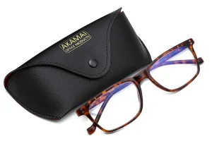 Blue Light Blocking Glasses - Computer Screen Bluelight Protection - Anti UV Glare - Edisto Model ( 0.0, Tortoise)