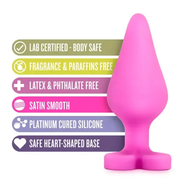 Blush Naughtier Candy Hearts Ride Me Pink