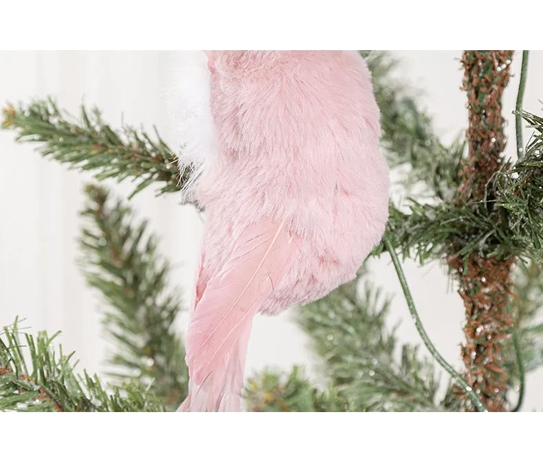 Bulk Christmas Owl Ornaments Simulated Foam Birds Decorations for Xmas Tree Wedding Garden Outdoor Decor Wholesale