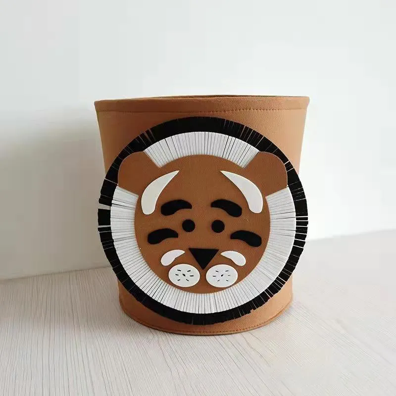 Cartoon Cute Wool Felt Storage Bin, HG0106