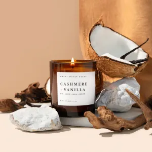 Cashmere and Vanilla Amber Jar Candle