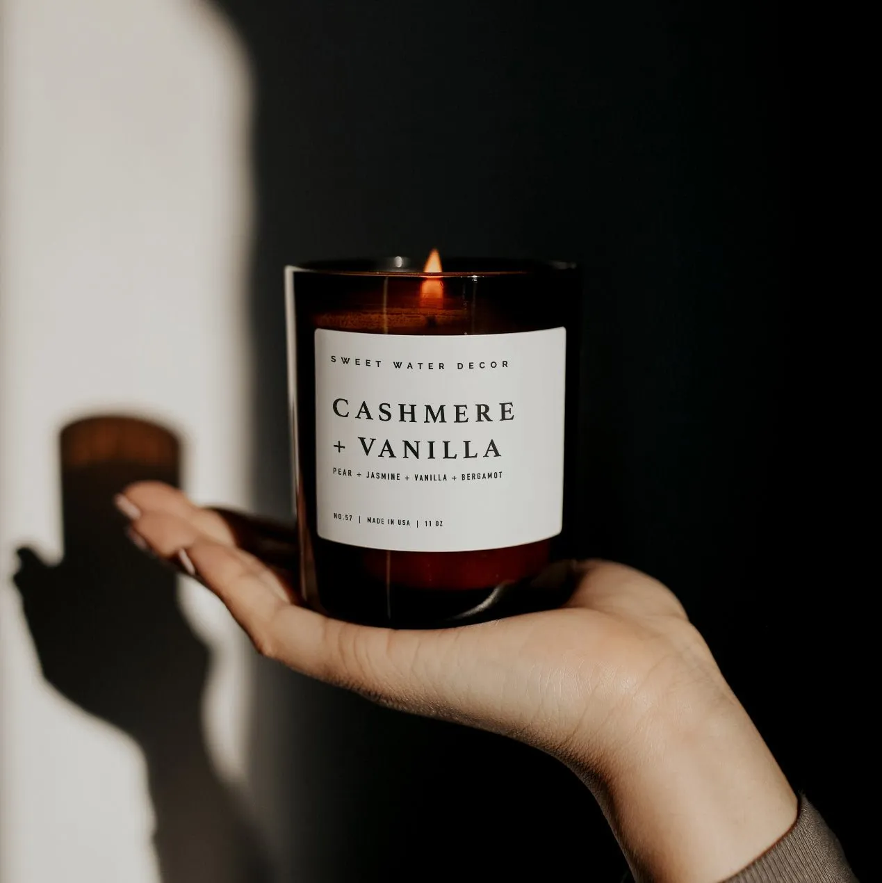 Cashmere and Vanilla Amber Jar Candle