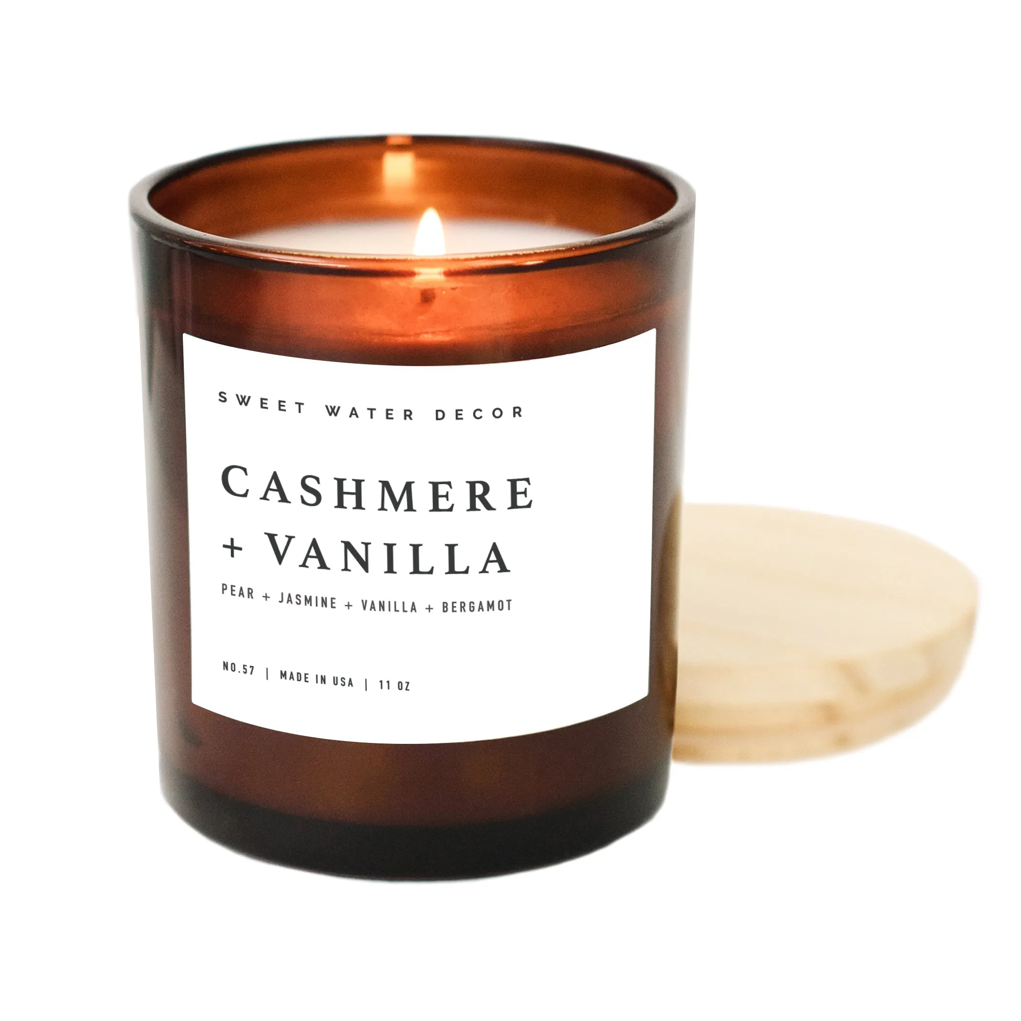Cashmere and Vanilla Amber Jar Candle