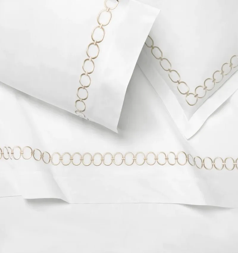 Catena Sand Bedding by Sferra