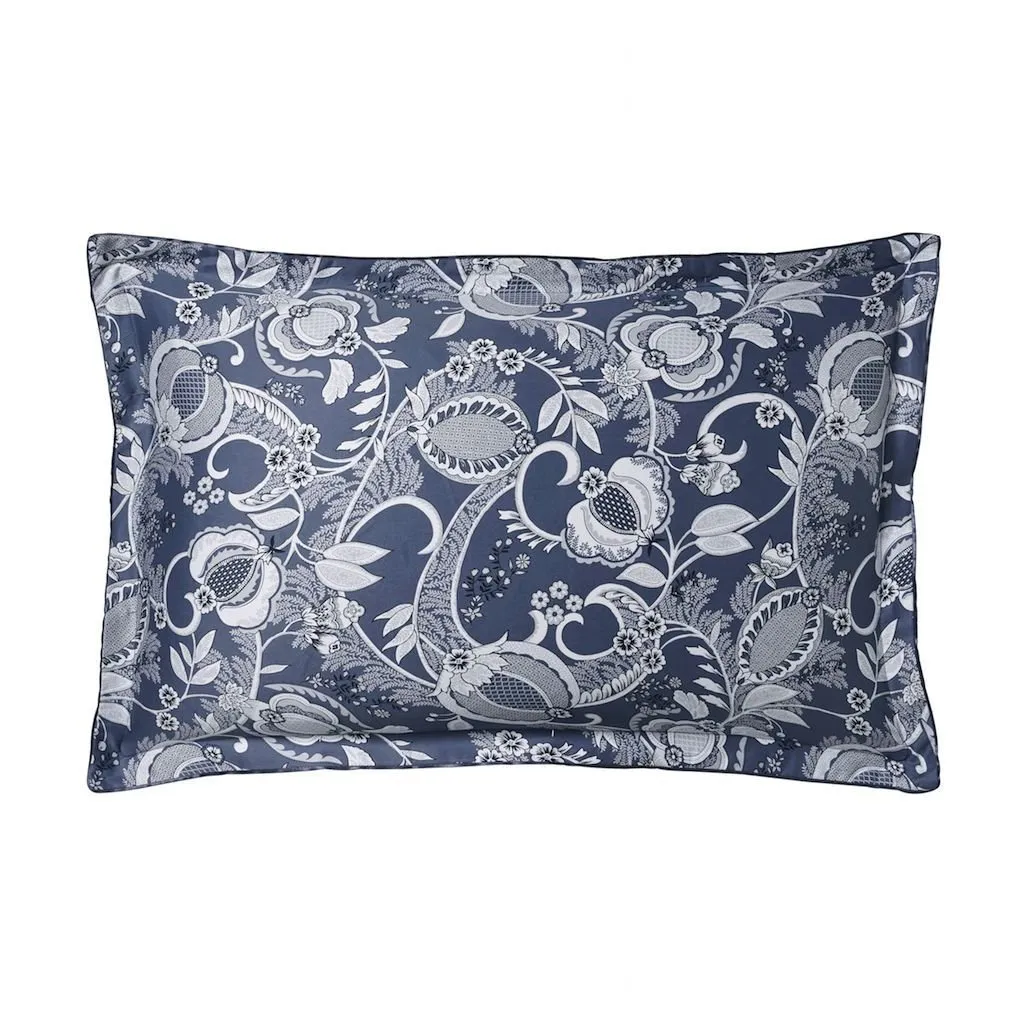 Chandernagor Navy Bedding by Alexandre Turpault