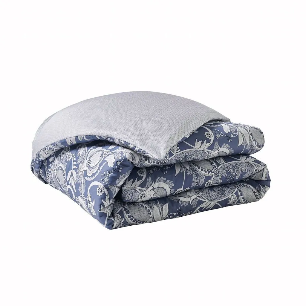 Chandernagor Navy Bedding by Alexandre Turpault