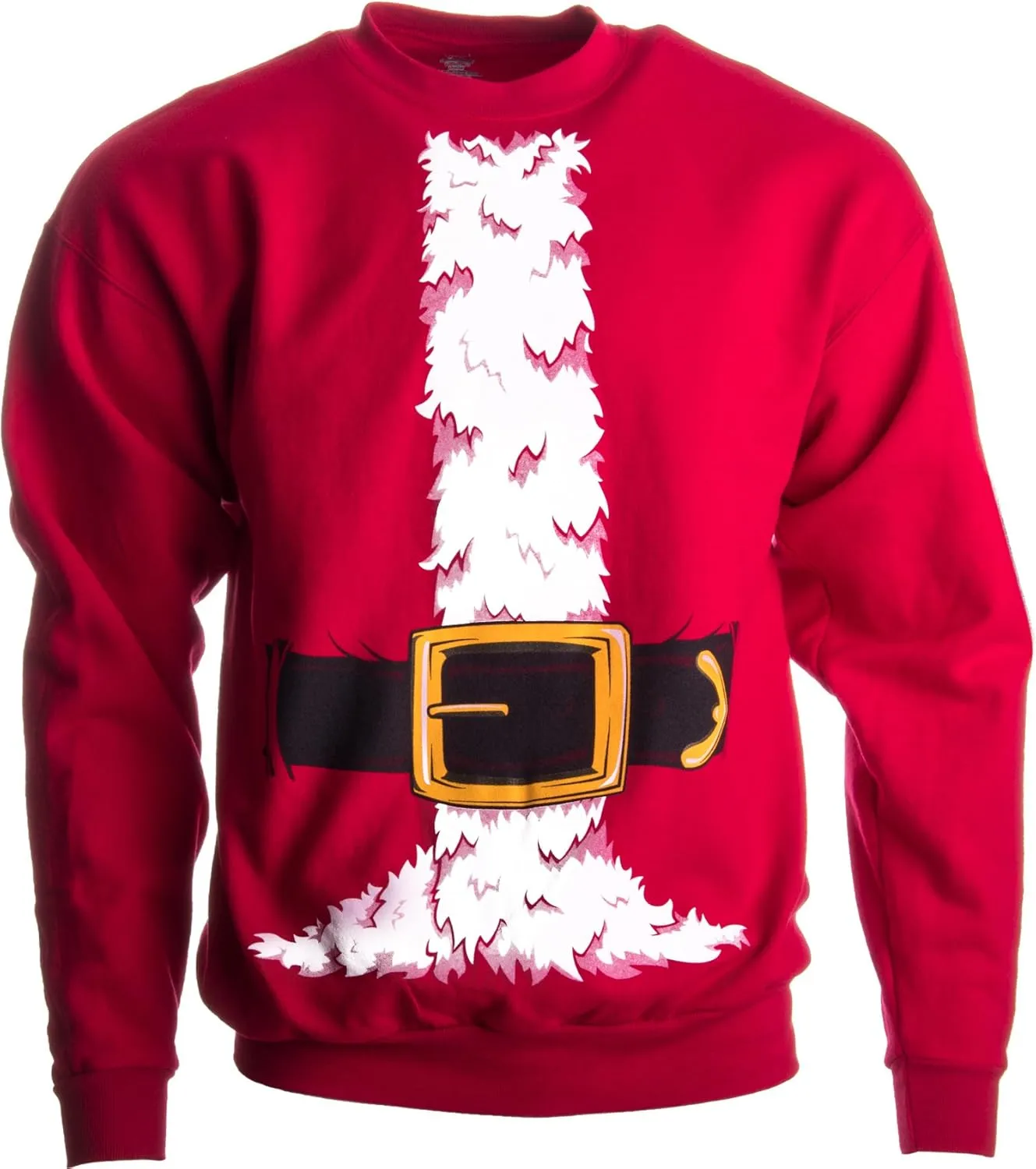 Christmas Sweater Sweatshirts | Santa Claus and Elf Holiday Crewneck Sweatshirt