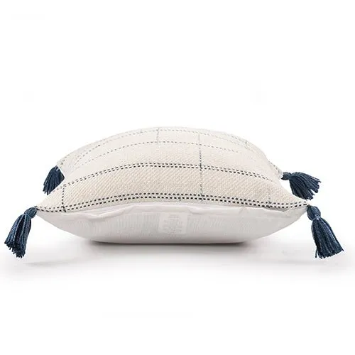 Denver 08205BLO Blue/Ivory Pillow