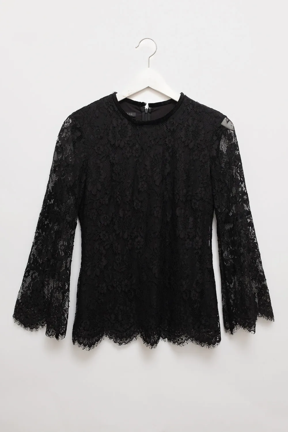 ESCADA LUCID BLACK LACE SHIRT