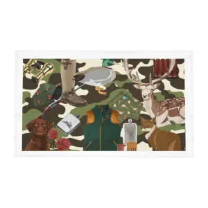 Gentleman Hunter Olive Camo Vanity Tray