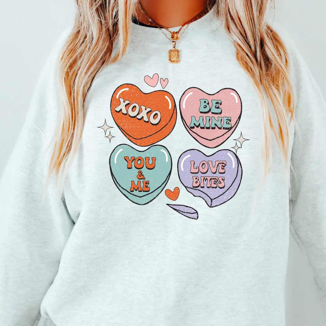 HEART CANDY SWEATSHIRT