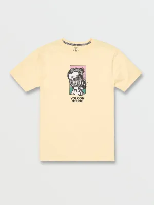 Heckle Short Sleeve Tee - Dawn Yellow