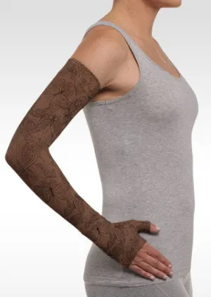 Juzo Soft Arm Sleeve w/Silicone Band (BUTTERFLY HENNA-CHESTNUT)