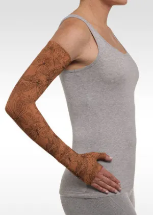 Juzo Soft Arm Sleeve w/Silicone Band (BUTTERFLY HENNA-CINNAMON)