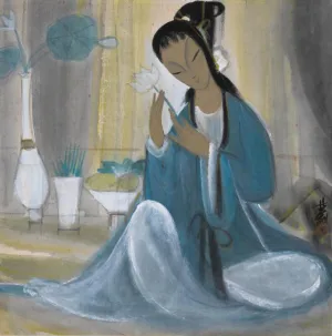 Lady In Blue