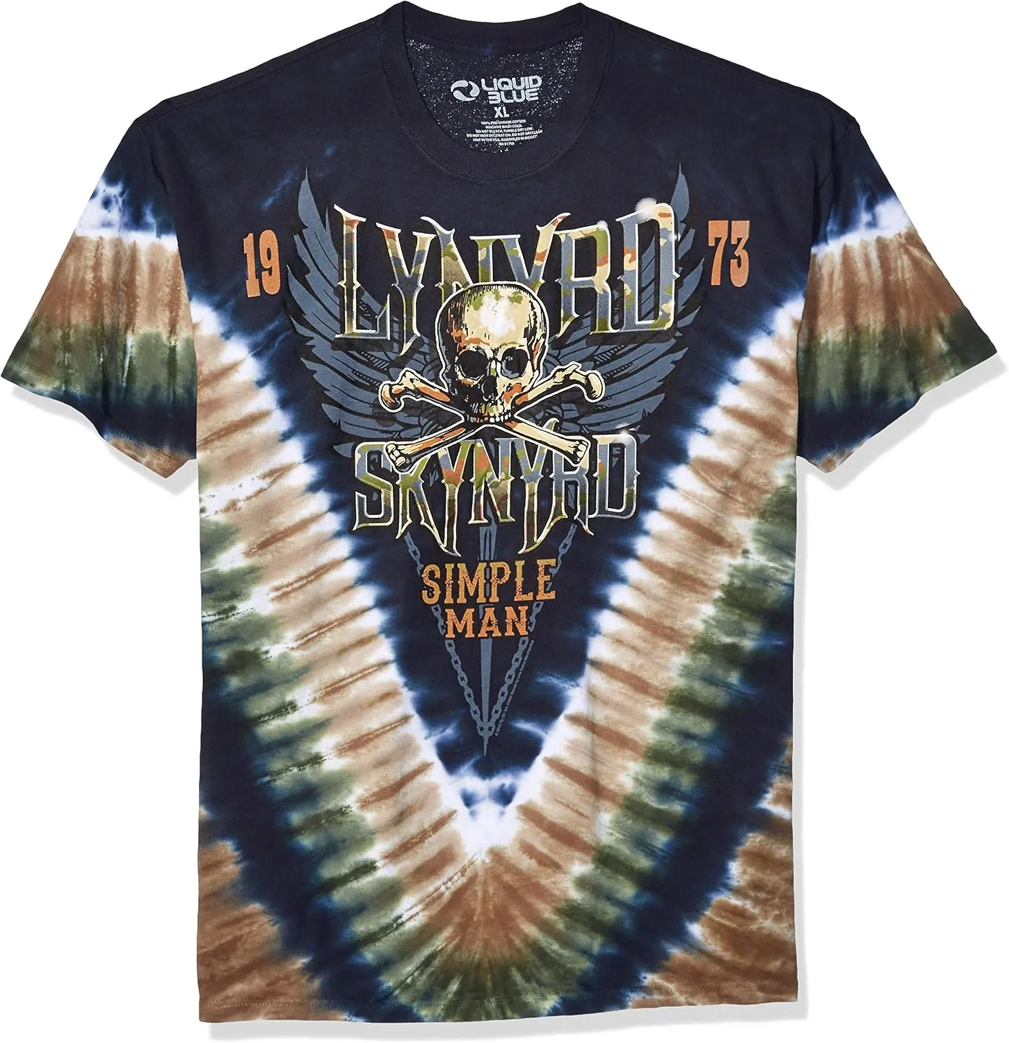 Liquid Blue Men's Pink Floyd Breathe Short Sleeve T-Shirt