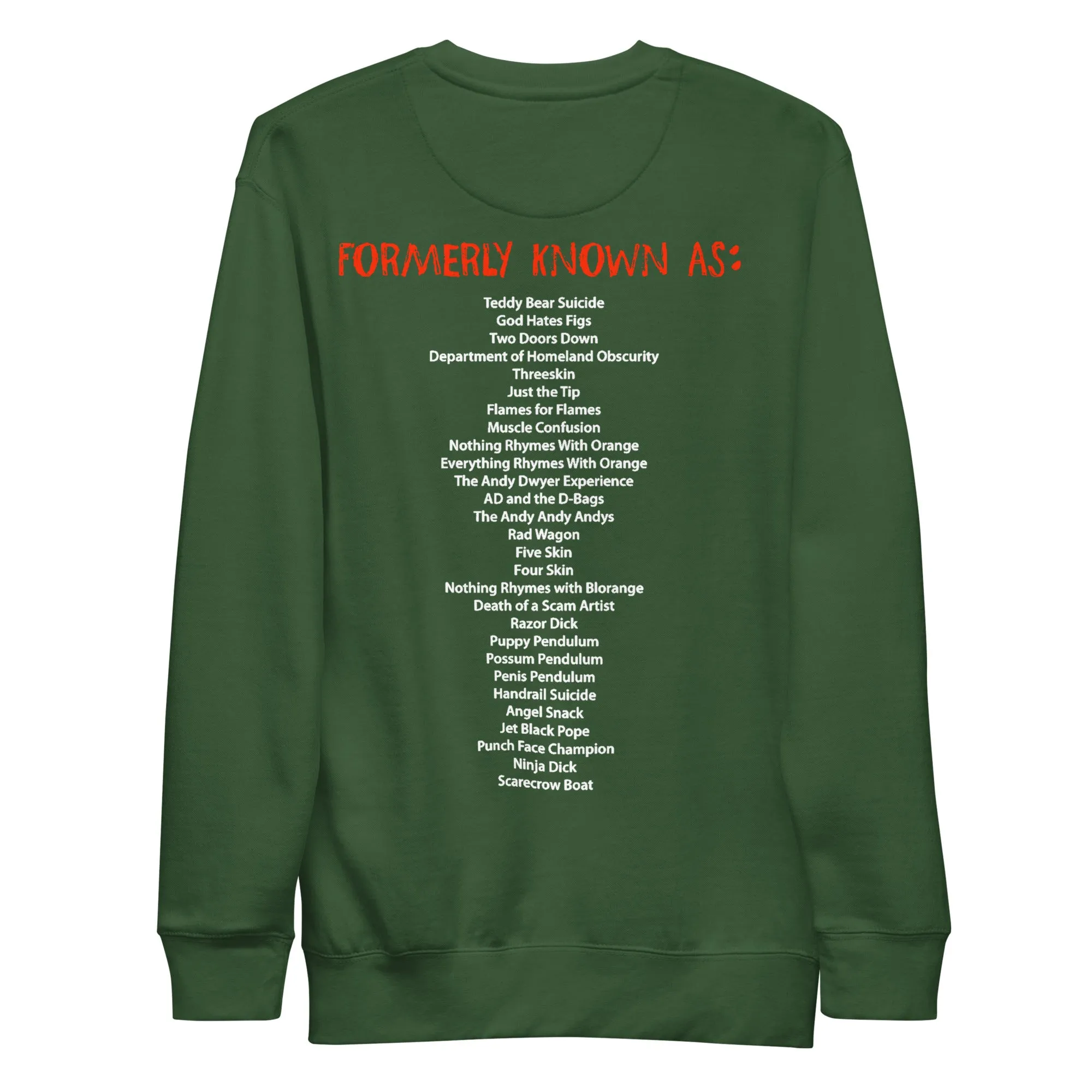 Mouse Rat Front/Back - Unisex Sweatshirt