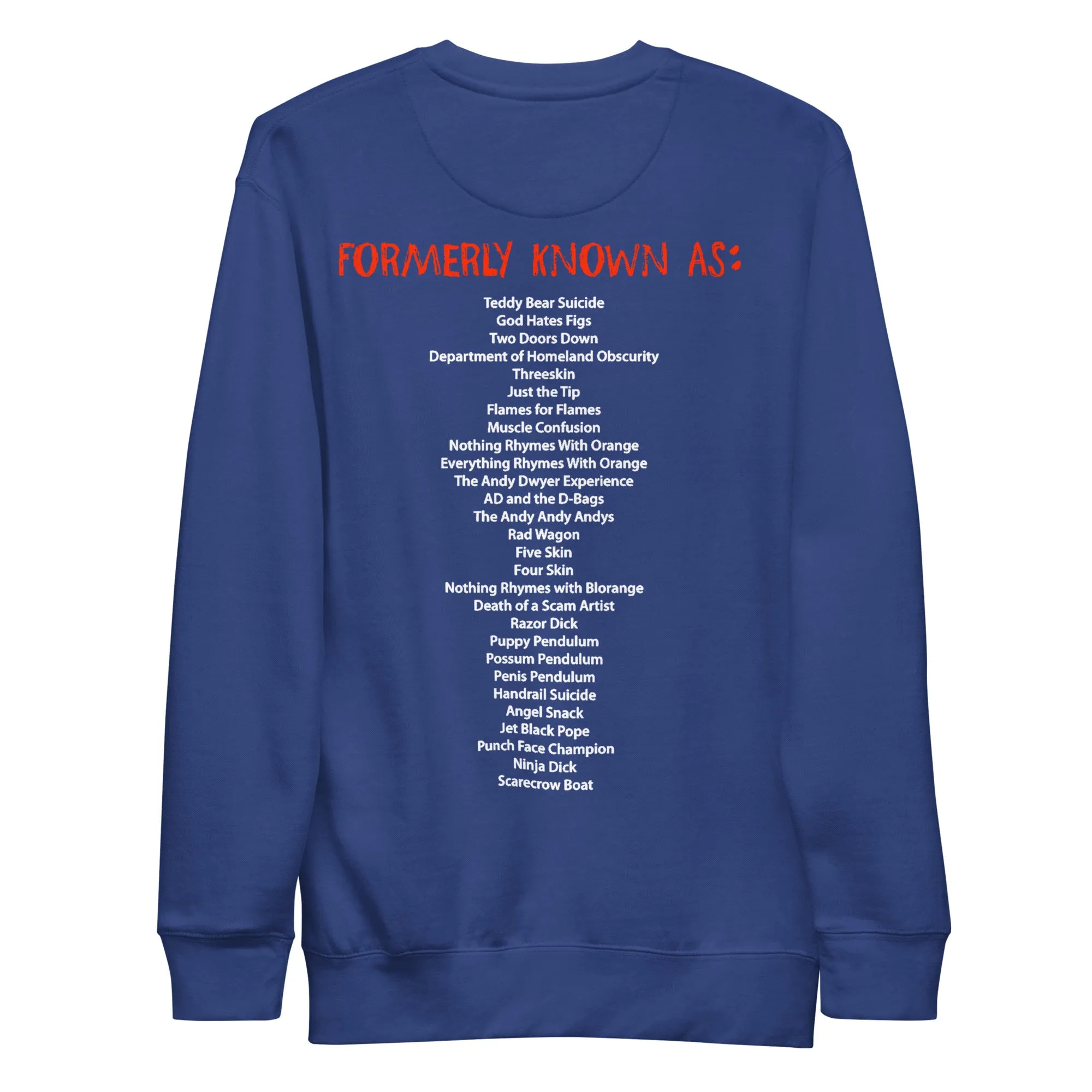 Mouse Rat Front/Back - Unisex Sweatshirt