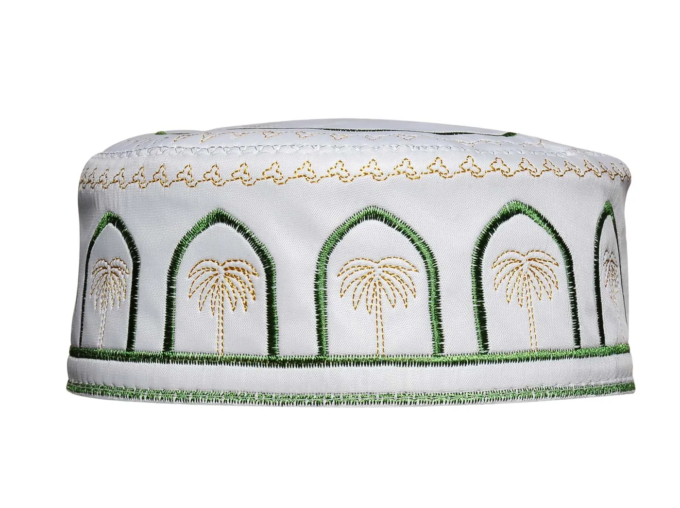 Muslim Kufi for Men embellished with embroidery Islamic Design