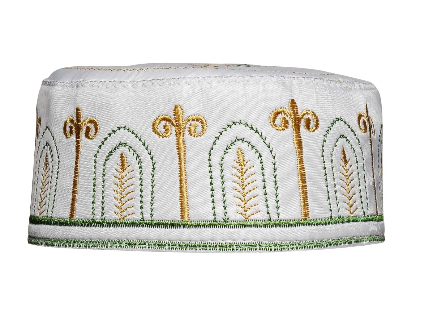 Muslim Kufi for Men embellished with embroidery Islamic Design