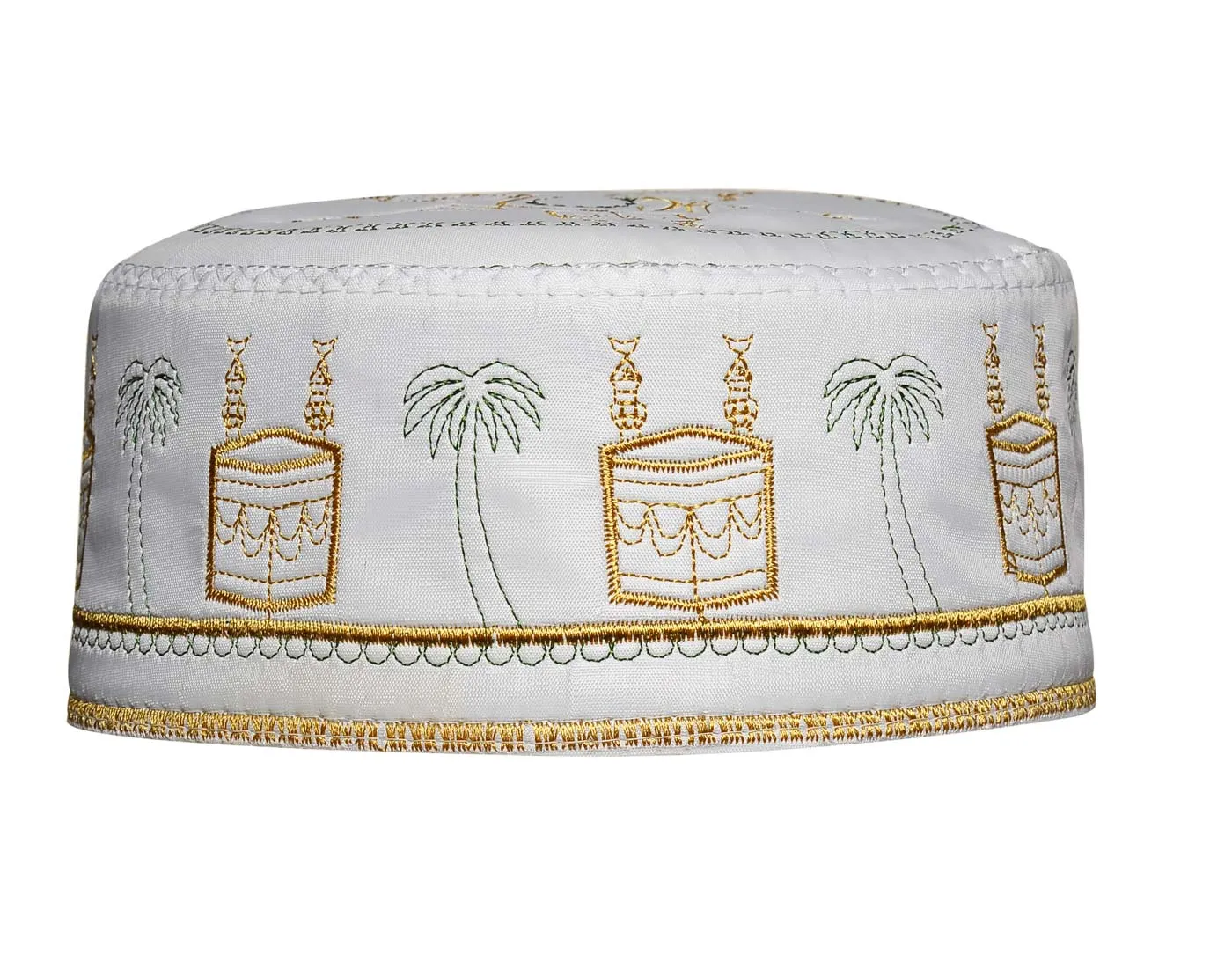 Muslim Kufi for Men embellished with embroidery Islamic Design