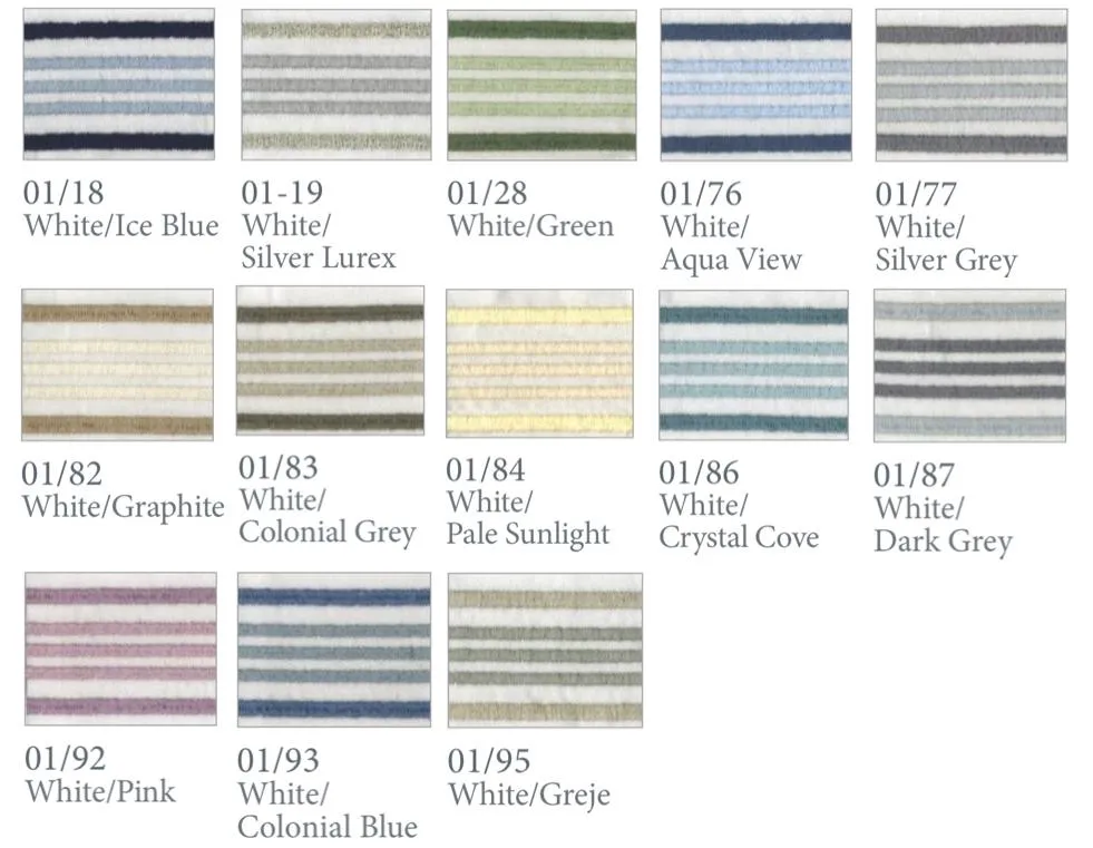 New York Embroidery Bedding by Dea Linens