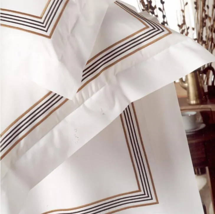 New York Embroidery Bedding by Dea Linens
