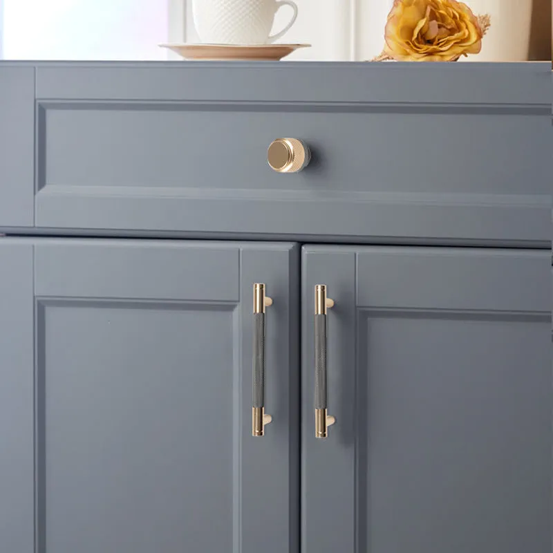 Nordic Modern Embossed Aluminum Profile Black Gray Wardrobe Door Handle Light Luxury and Simplicity TV Bathroom Cabinet Furniture Handle