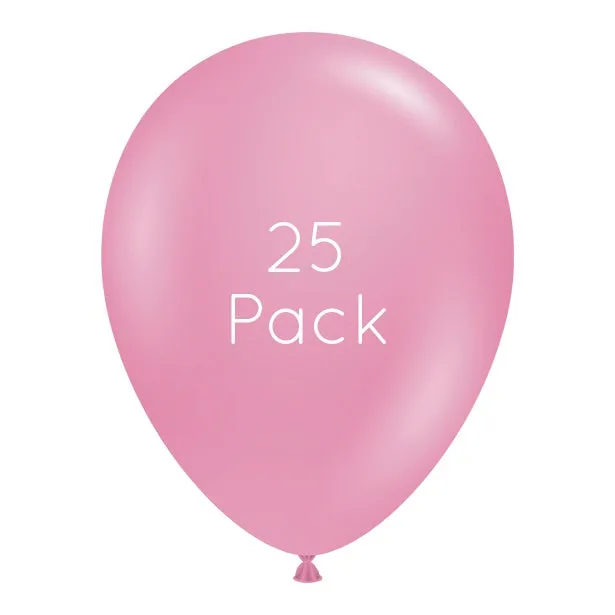 Pink Balloons - 25 Pkt