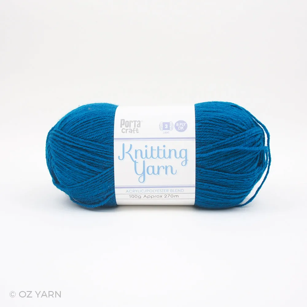 Porta Craft Acrylic/Polyester Blend 8ply Yarn 100g