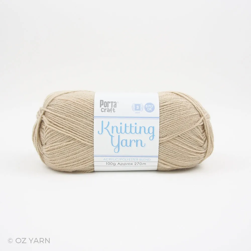 Porta Craft Acrylic/Polyester Blend 8ply Yarn 100g