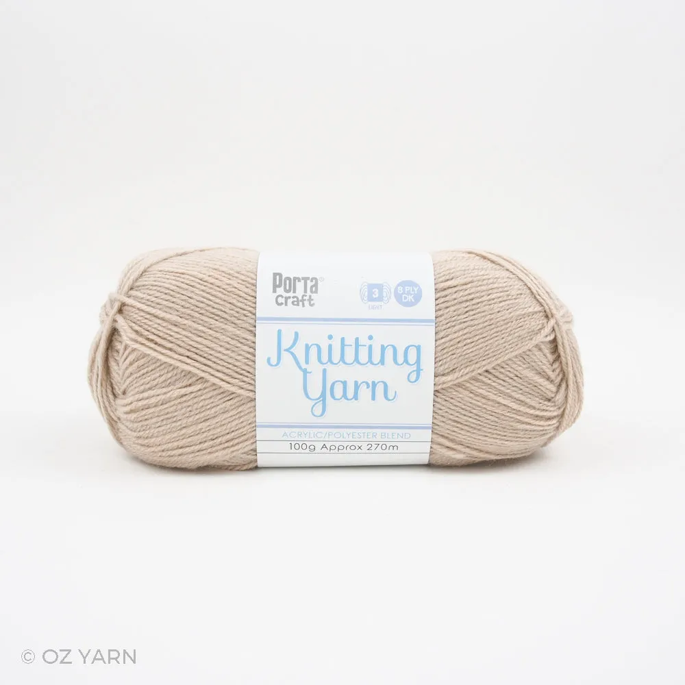 Porta Craft Acrylic/Polyester Blend 8ply Yarn 100g