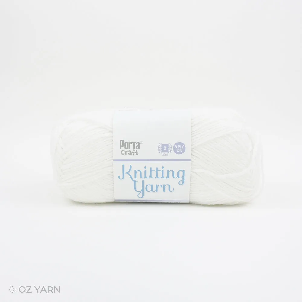 Porta Craft Acrylic/Polyester Blend 8ply Yarn 100g