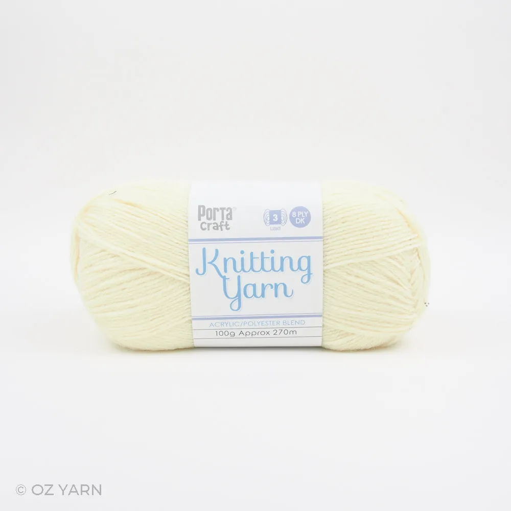 Porta Craft Acrylic/Polyester Blend 8ply Yarn 100g