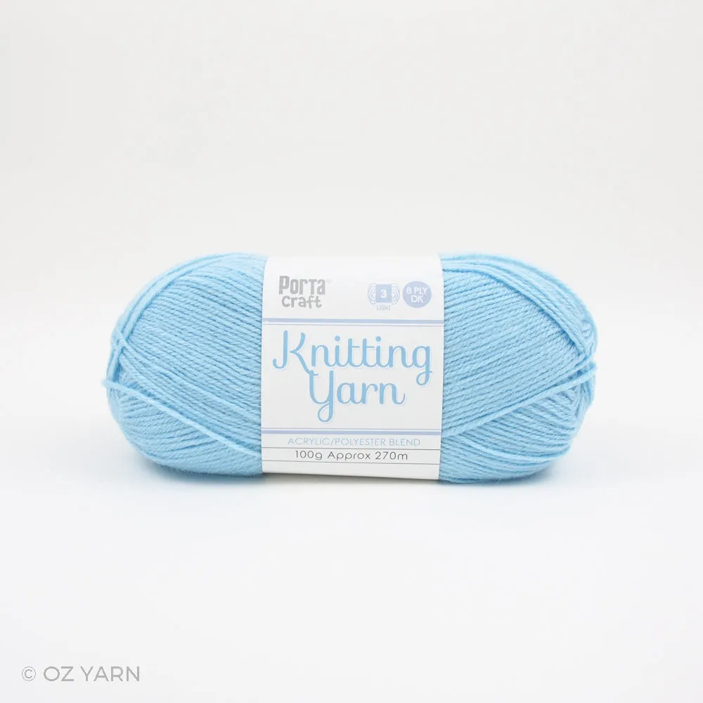 Porta Craft Acrylic/Polyester Blend 8ply Yarn 100g