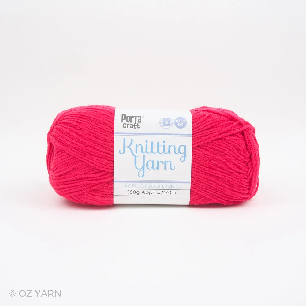 Porta Craft Acrylic/Polyester Blend 8ply Yarn 100g