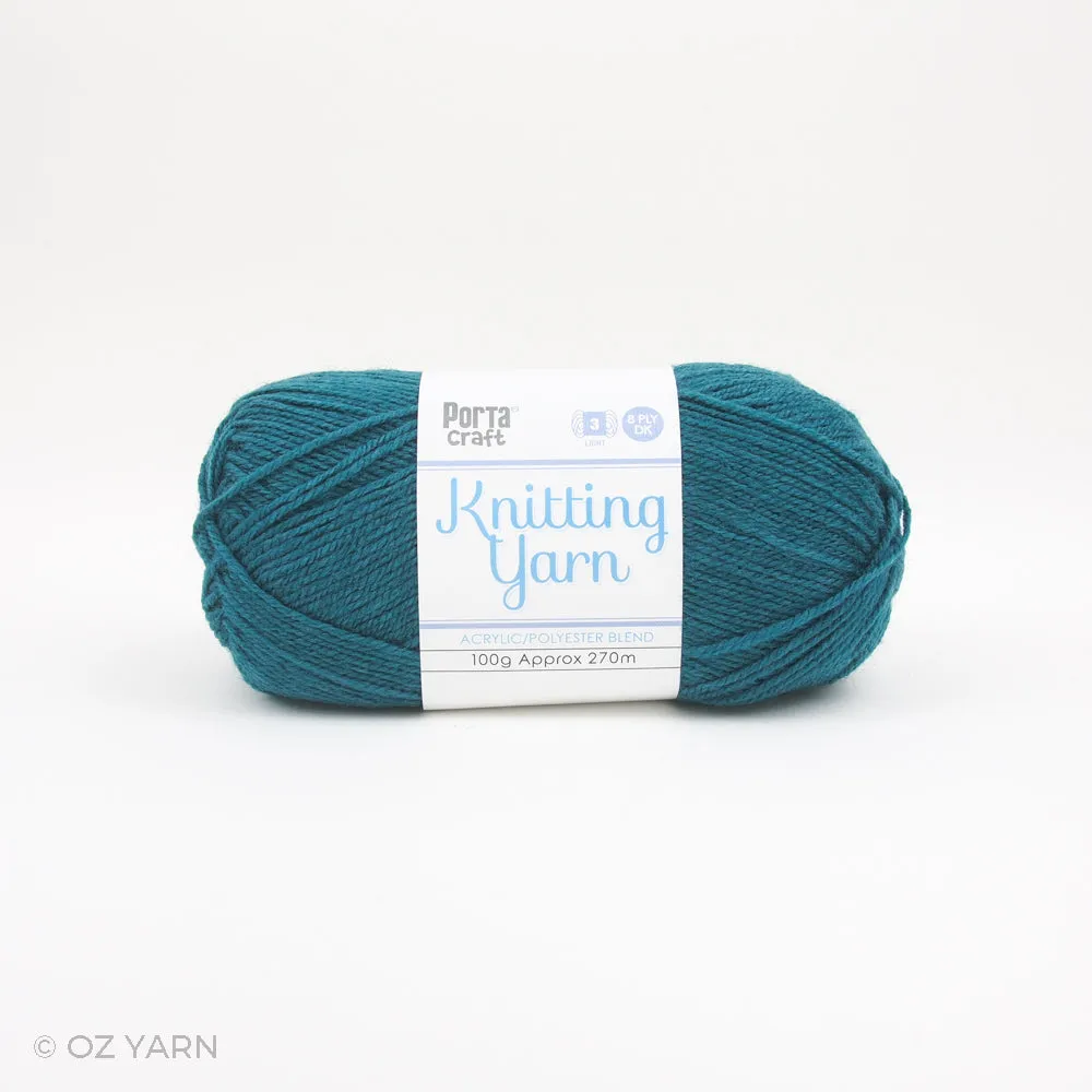 Porta Craft Acrylic/Polyester Blend 8ply Yarn 100g