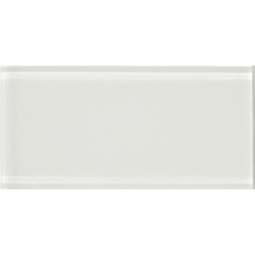 Pure White, 3" x 6" - Glass Tile