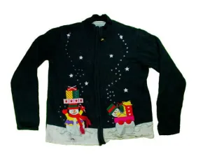 Snowman Gifts-Small Christmas Sweater