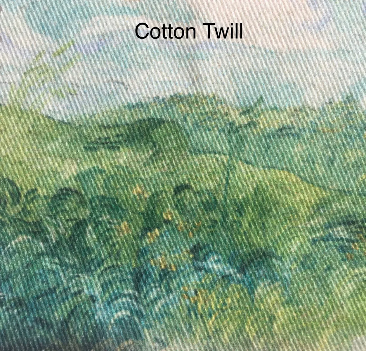 Table Runners Custom Printed with Your Art Design|Cotton Twill Fabric