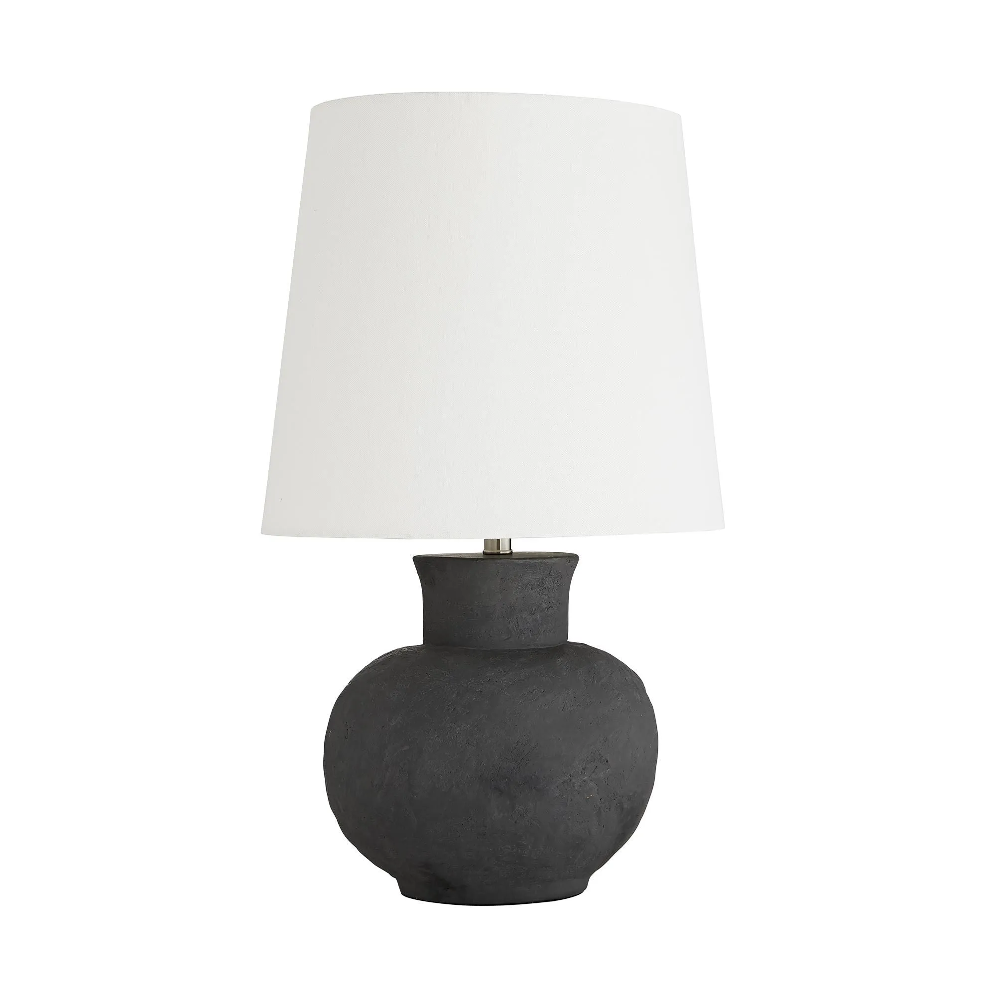 Troy Charcoal Terracotta Lamp