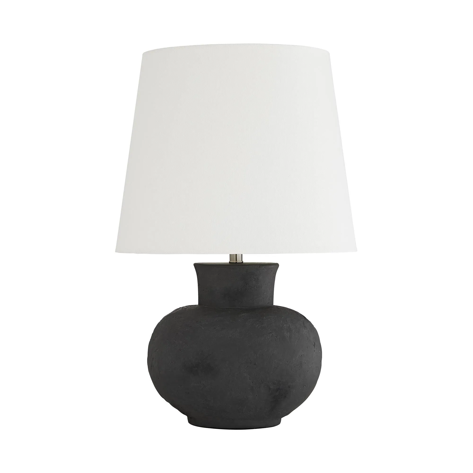Troy Charcoal Terracotta Lamp