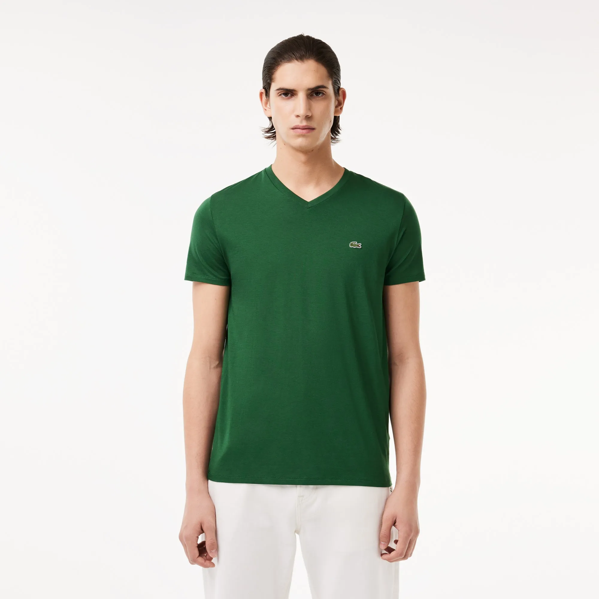 V Neck Cotton Pima T-shirt