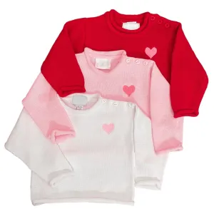 Valentine’s Day Heart Rollneck Sweater