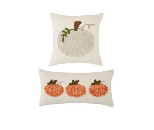 Velvet Ribbon Pumpkin Pillow